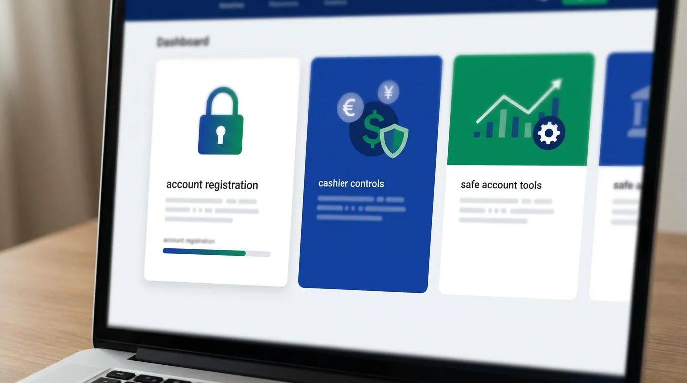 Betway account registration and cashier